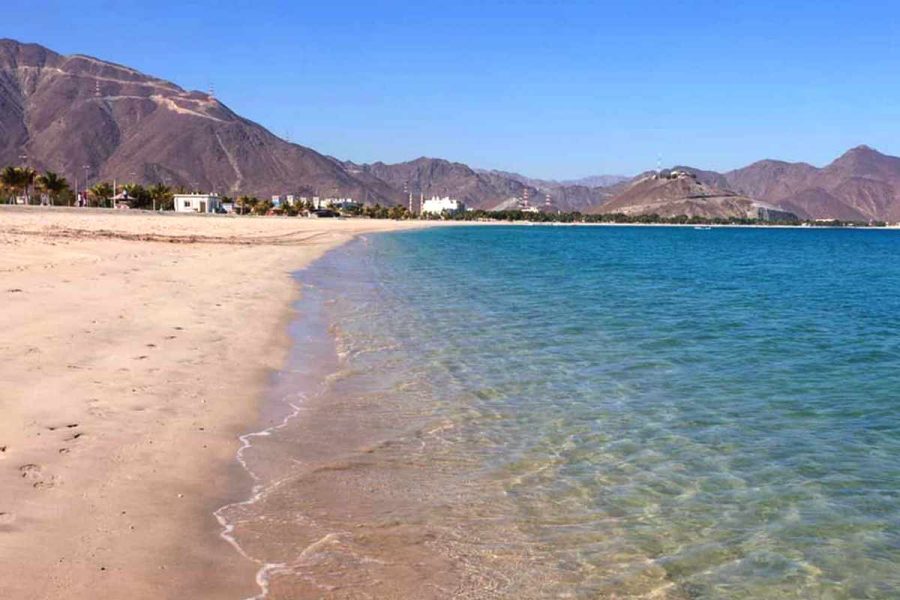 Al Aqah Beach Khor Fakkan Fujairah