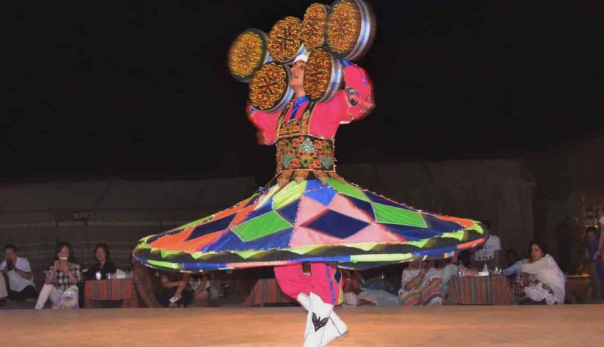 Desert Safari Dubai 2020 - Tanoura Dance 1