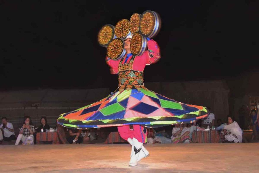 Desert Safari Dubai 2020 - Tanoura Dance 1