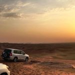 Desert Safari Dubai Sunset convoy
