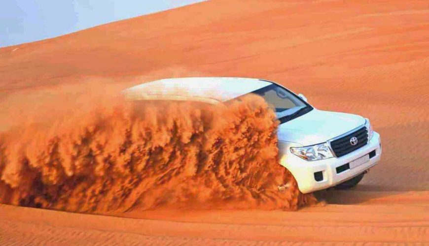 Dubai Way Desert Safari dune bashing