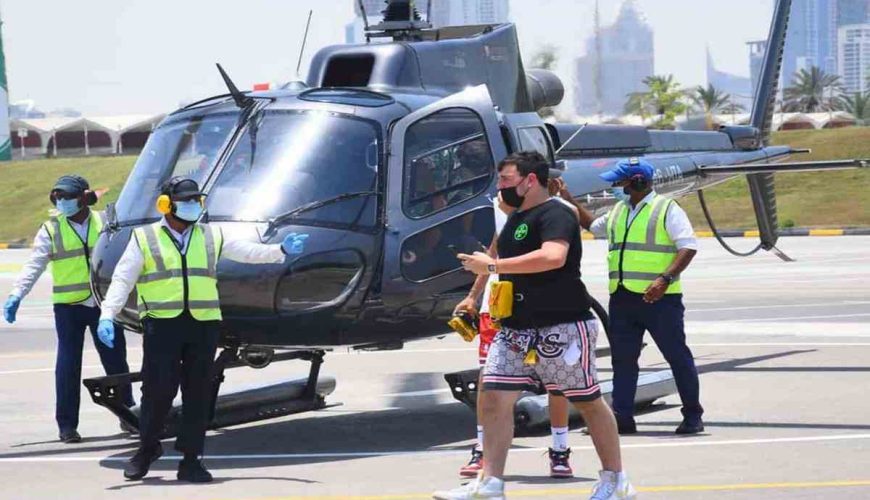 Luxury Tour Helicopter Ride Desert Safari Dubai Guide