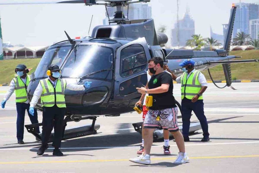 Luxury Tour Helicopter Ride Desert Safari Dubai Guide