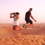 Dubai Way Desert Safari Sand dune photo