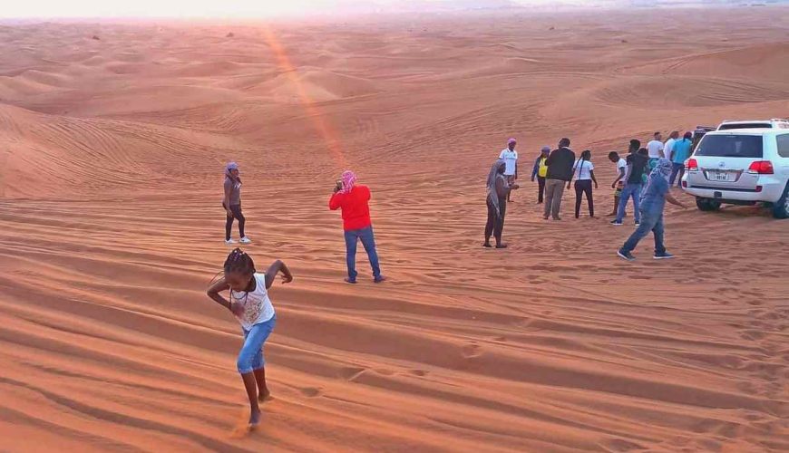 Evening Desert Safari Dubai Sunset Photo stop 1